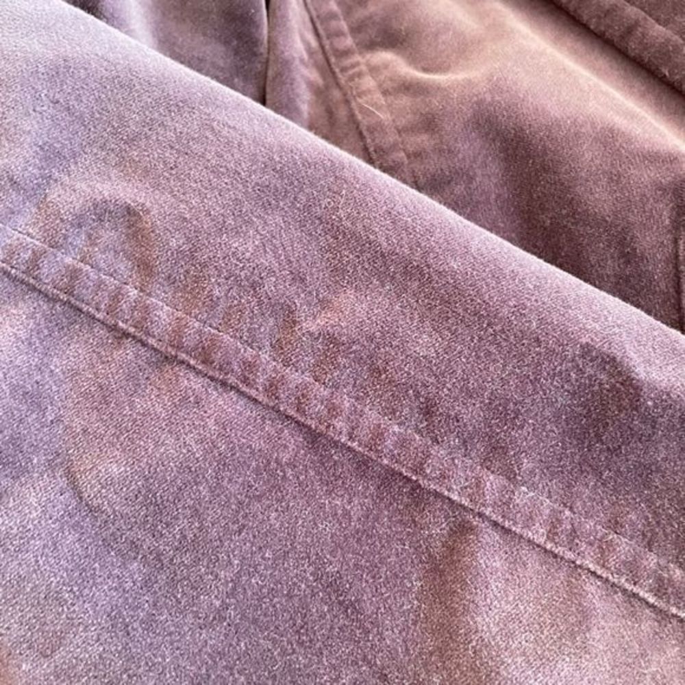 Halogen Purple Velvet Button Down Work Blazer - Picture 5 of 7